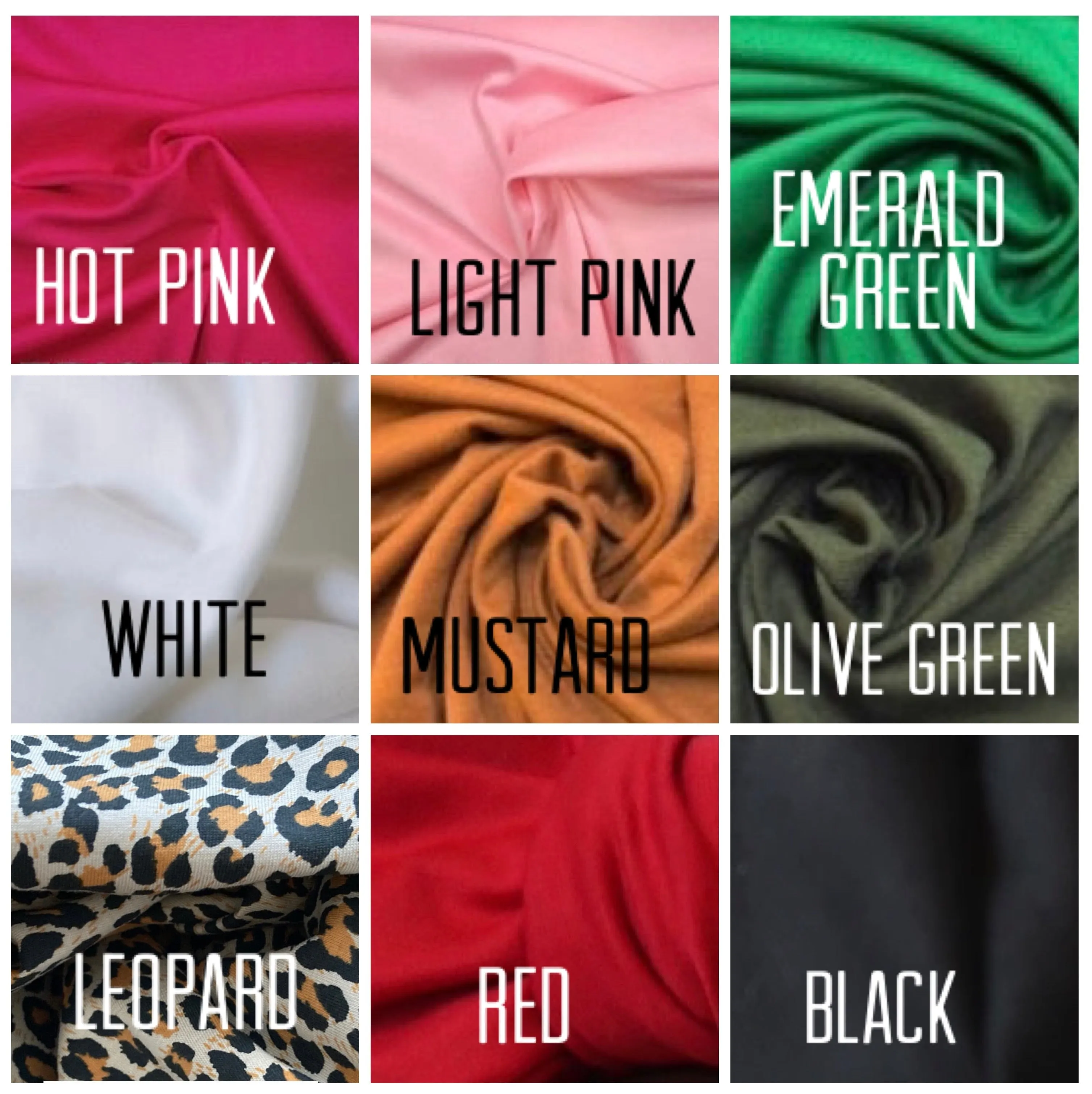Made To Order: ROSE KNOT Vintage Style Pre-tied Headband in in 8 colours: red, black, leopard, olive green, mustard, rust, grey & navy