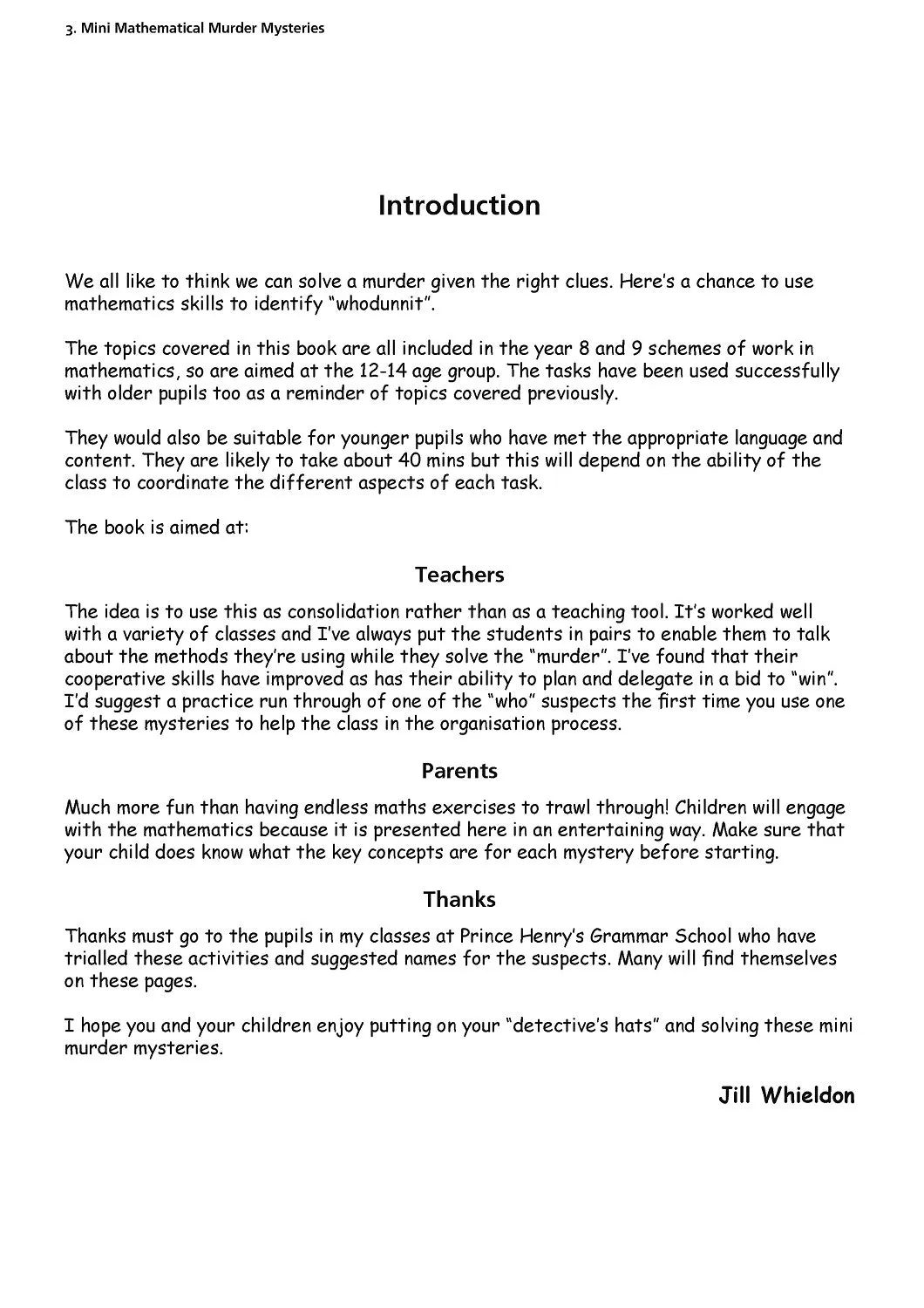 More Mini Mathematical Murder Mysteries