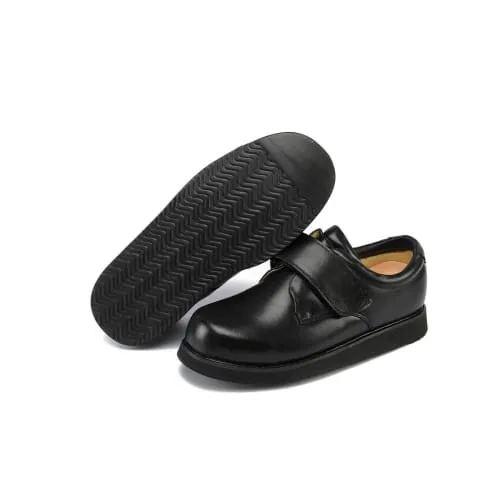 Mt. Emey 502 Black (9E Width) -  Men's Extra-depth Dress/Casual Shoes