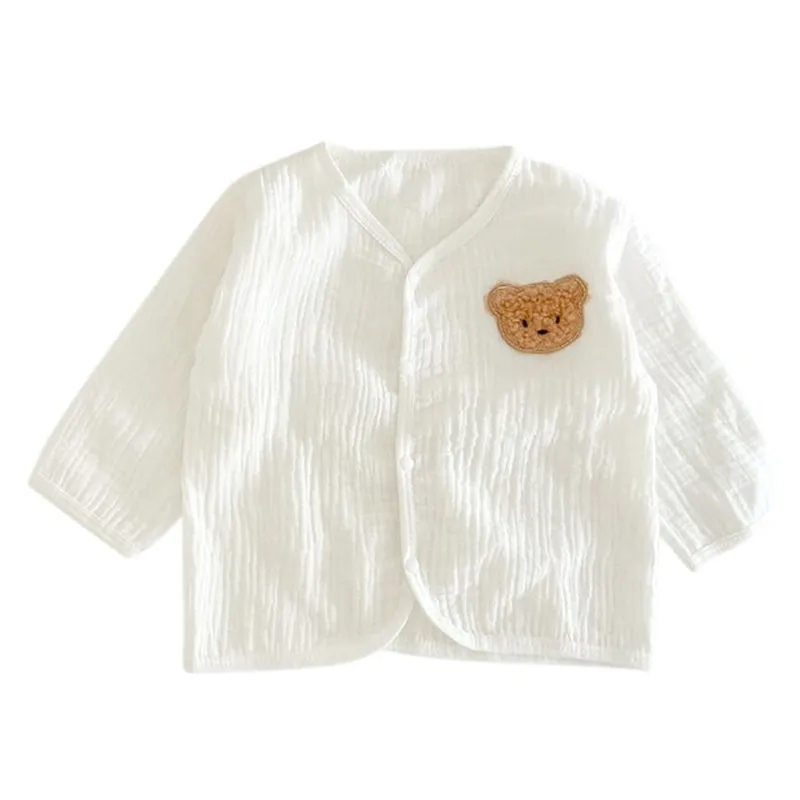 Muslin Bear Romper