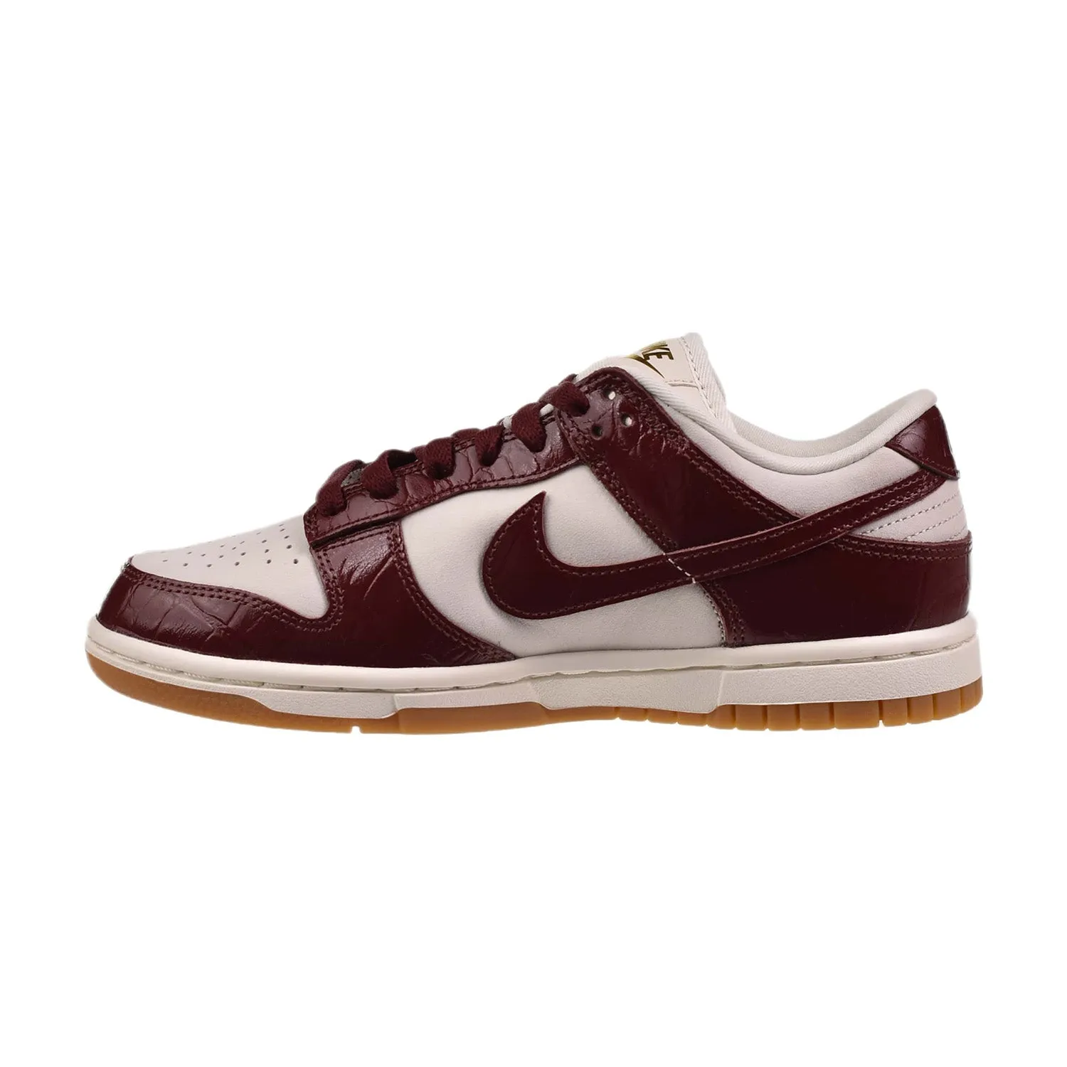 Nike Dunk Low “Team Red Croc” Women's Shoes Phantom-Dark Team Red-Sail