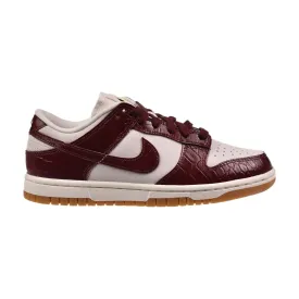 Nike Dunk Low “Team Red Croc” Women's Shoes Phantom-Dark Team Red-Sail