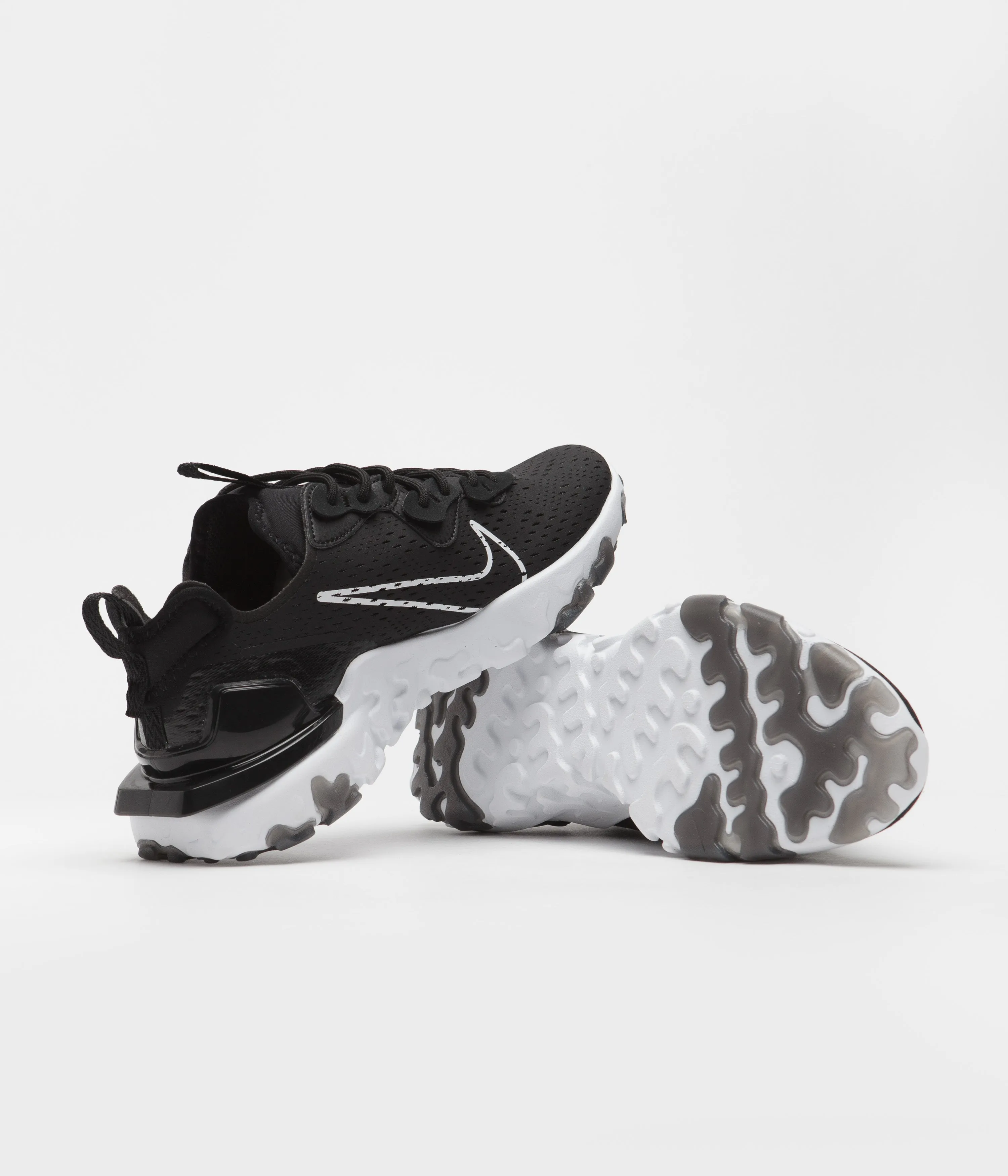 Nike React Vision Shoes - Black / White - Black