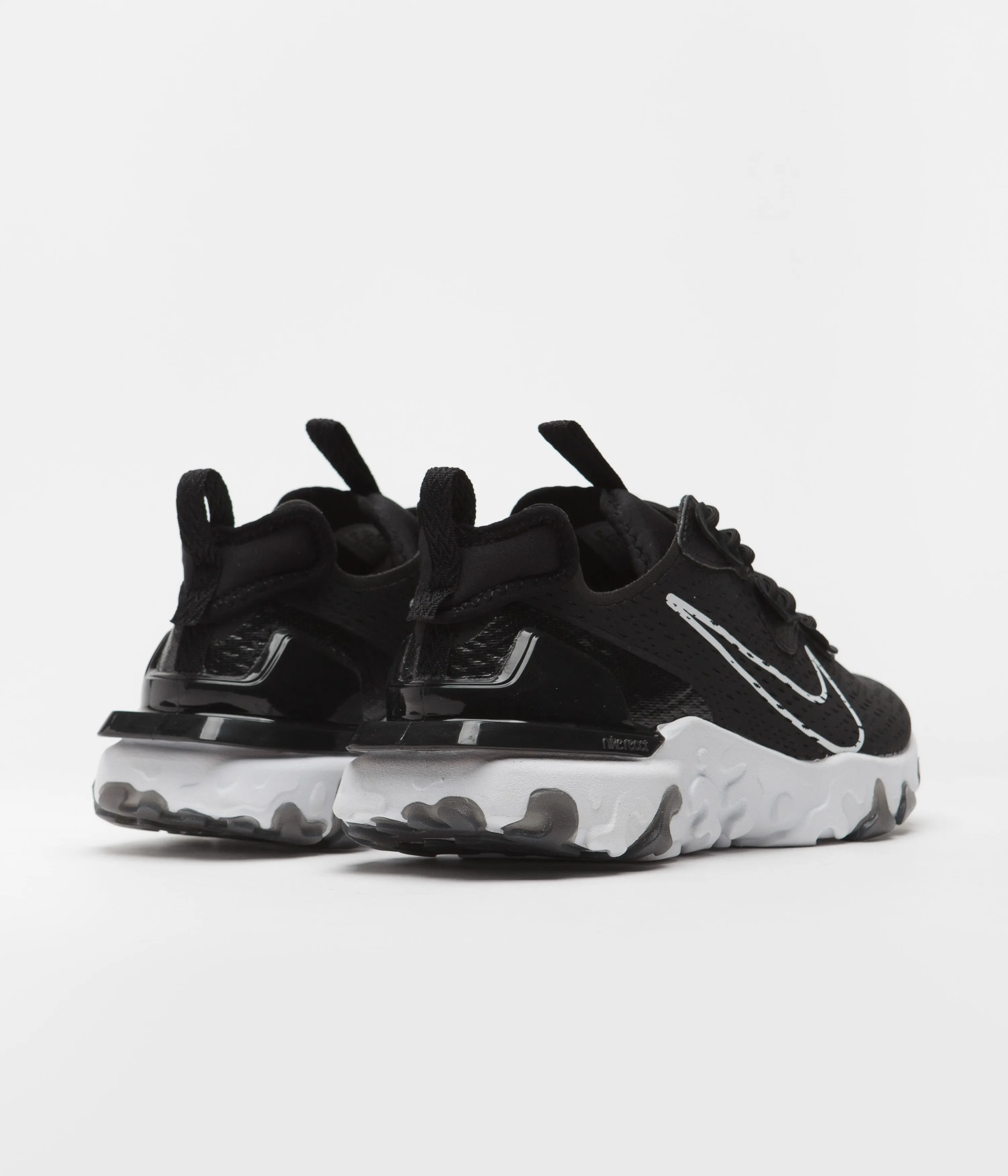 Nike React Vision Shoes - Black / White - Black