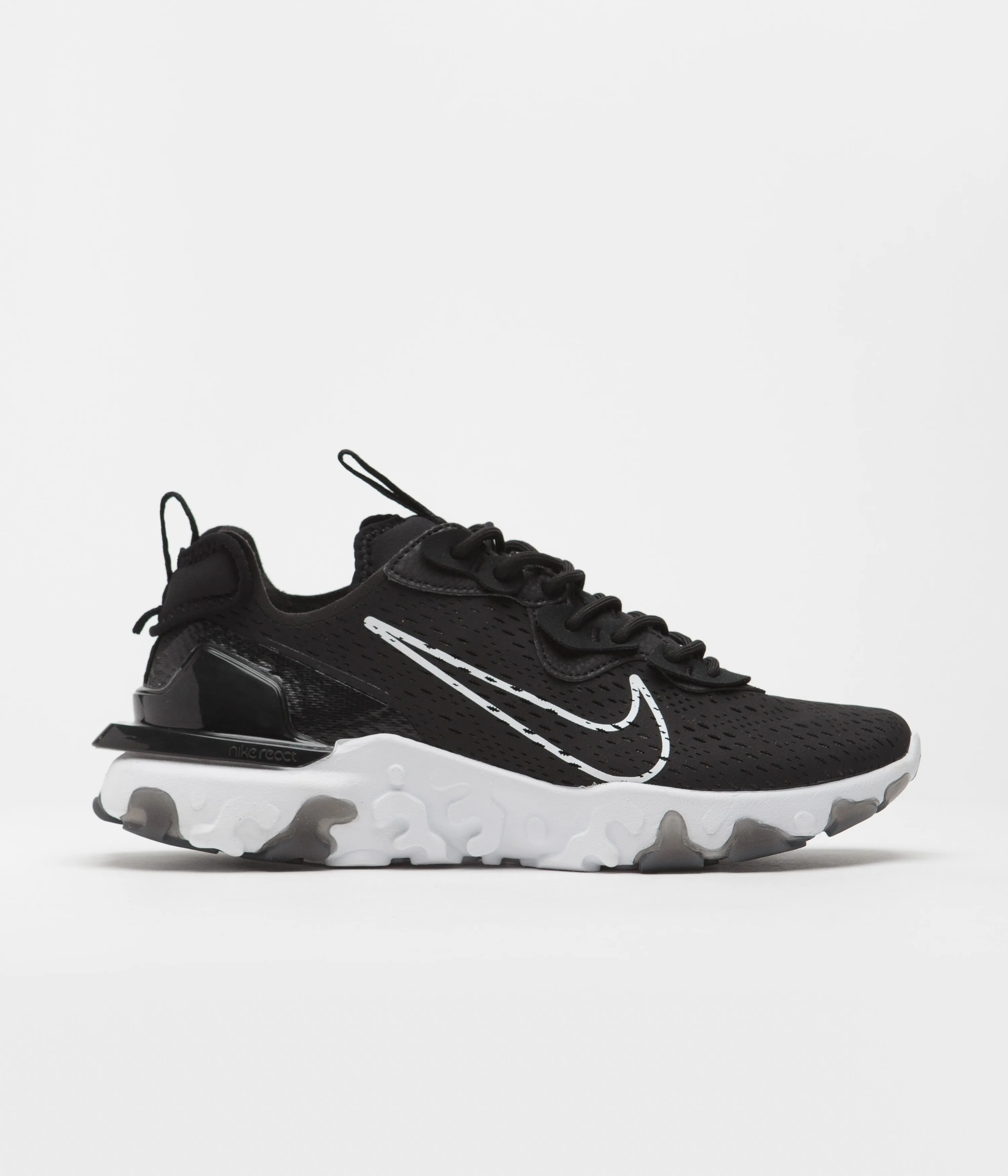 Nike React Vision Shoes - Black / White - Black