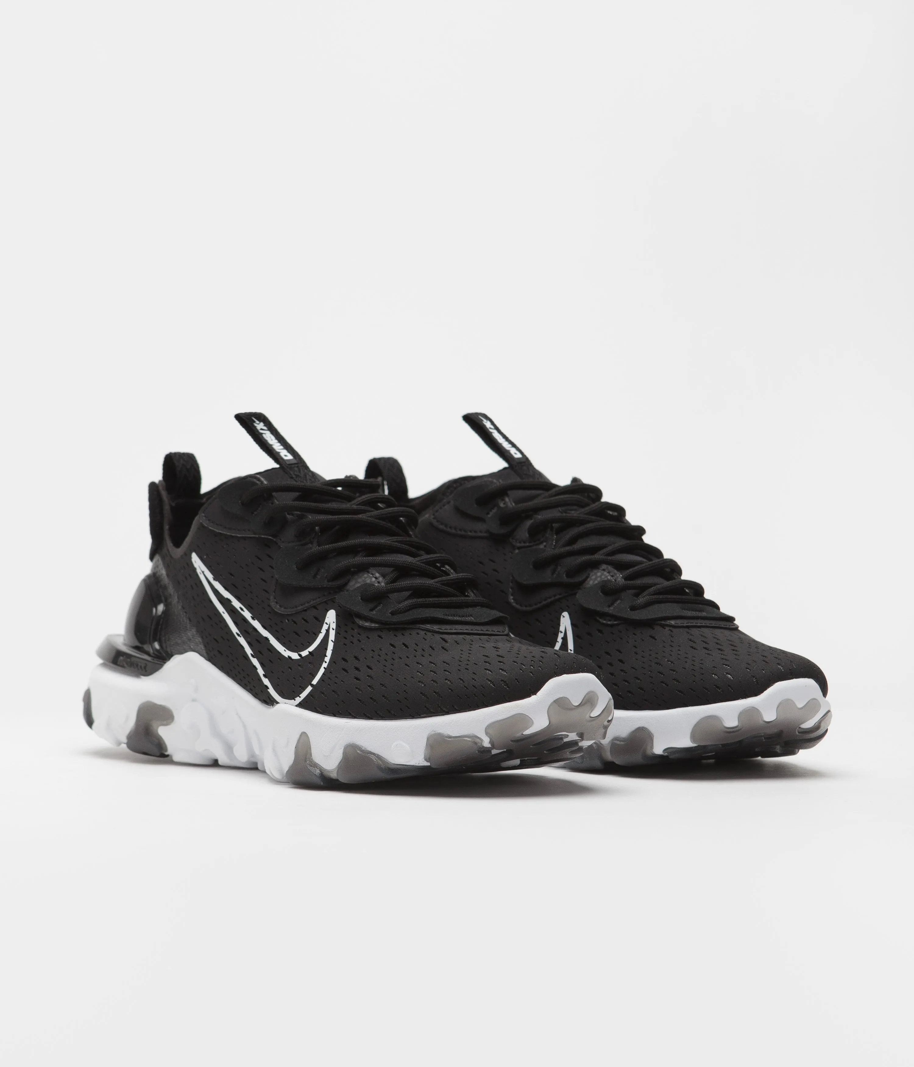 Nike React Vision Shoes - Black / White - Black