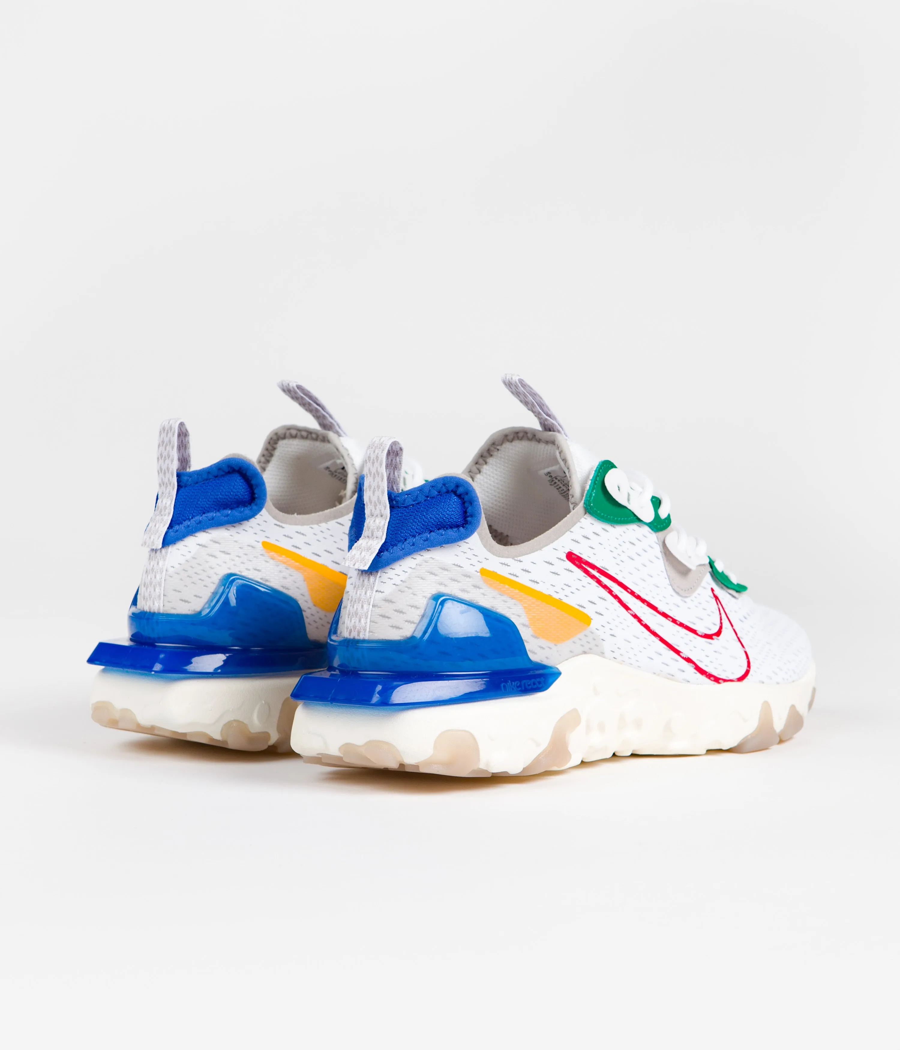 Nike React Vision Shoes - White / University Red - Sail - Game Royal