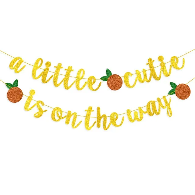 Orange Garland Bunting