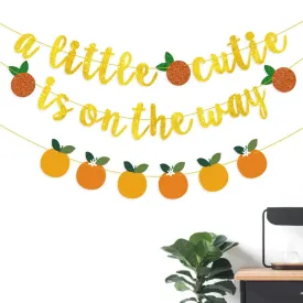 Orange Garland Bunting