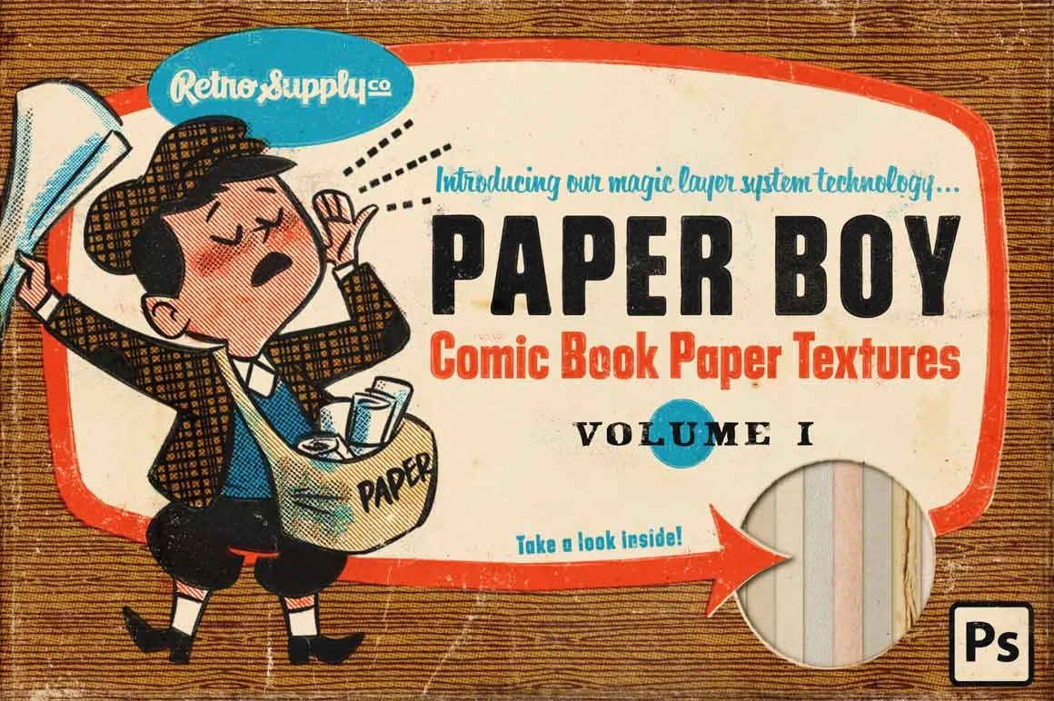 Paper Boy for Photoshop