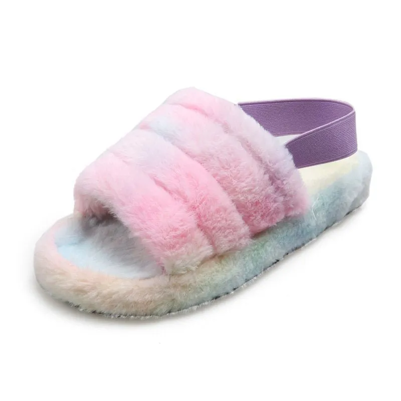 Plush Thick-Soled Non-Slip Slippers Wholesale Clothing And Shoes