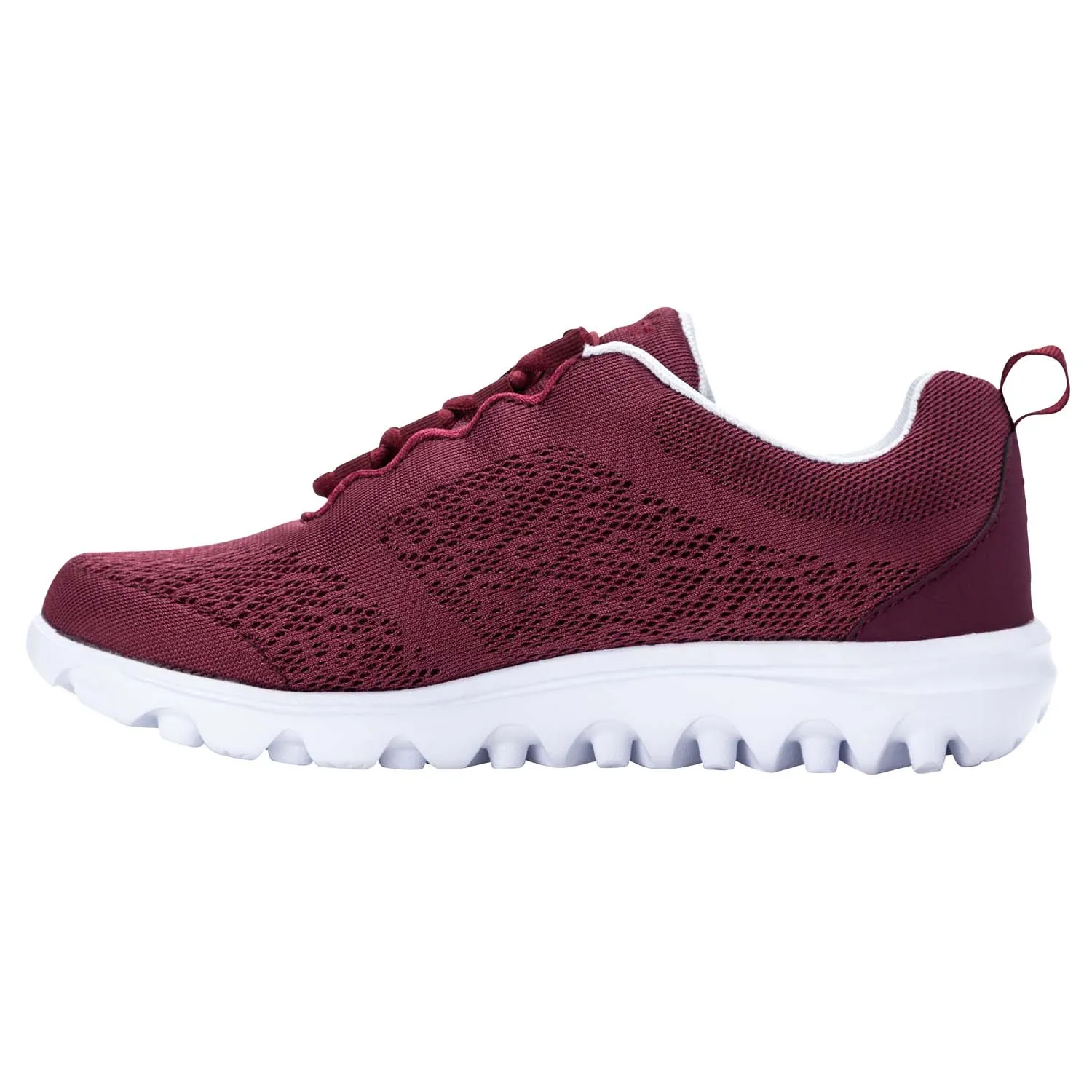 Propet Women's TravelActiv Shoes Cranberry