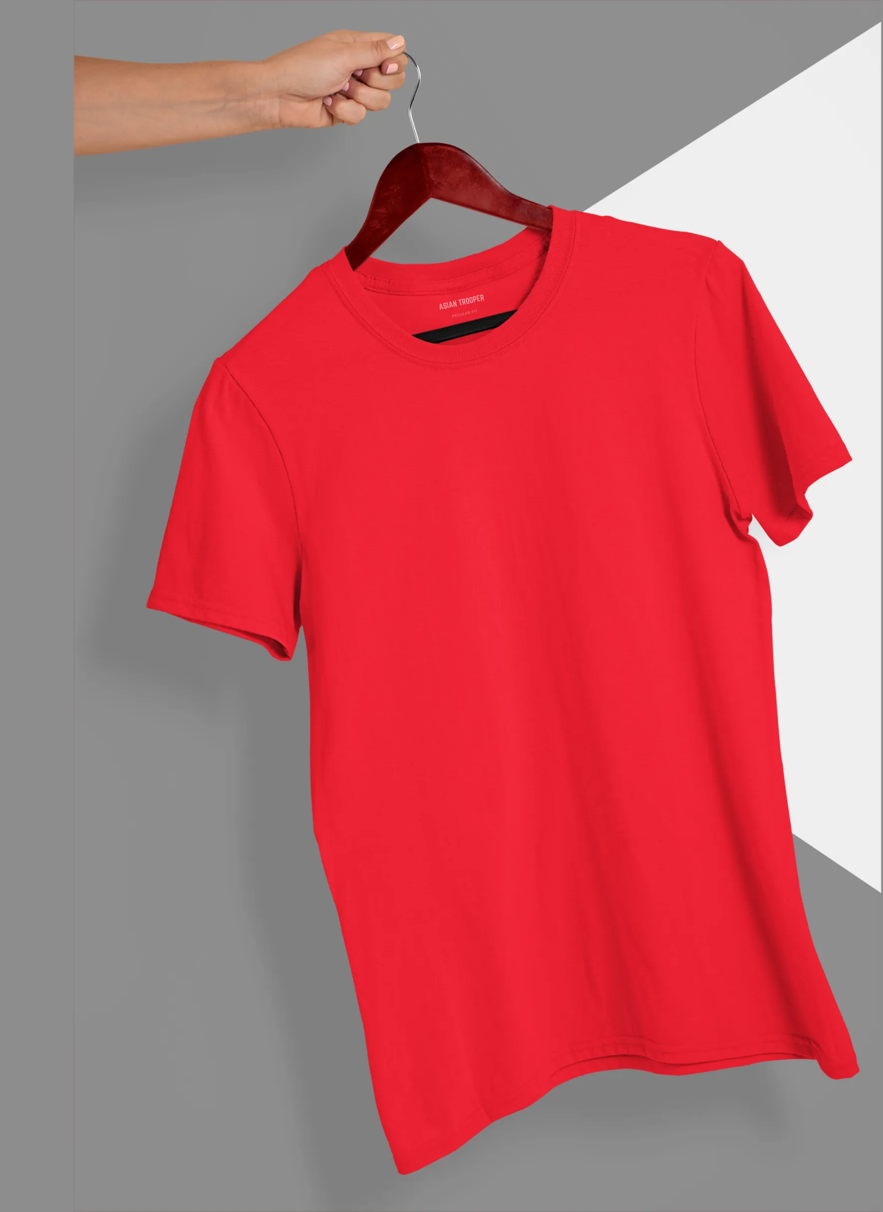 Red Regular Fit T-Shirt