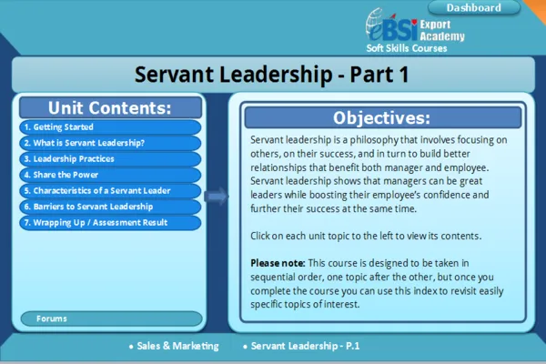 Servant Leadership