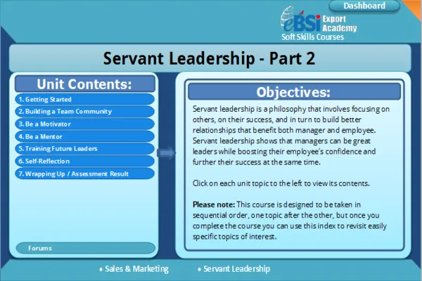 Servant Leadership