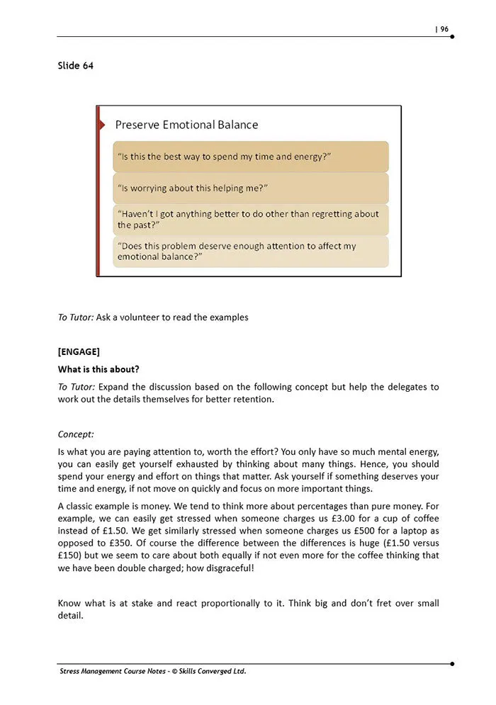 Stress Management