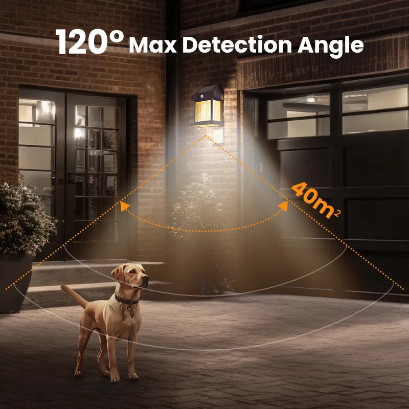 Summer Limited Discount Motion Sensor Solar Tungsten Wall Light