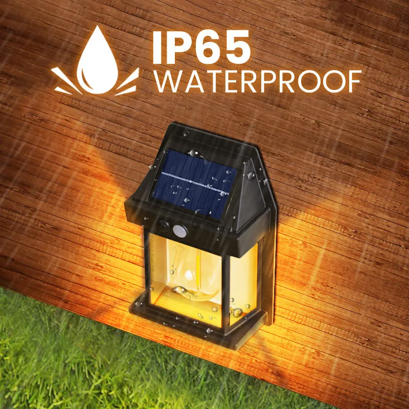 Summer Limited Discount Motion Sensor Solar Tungsten Wall Light