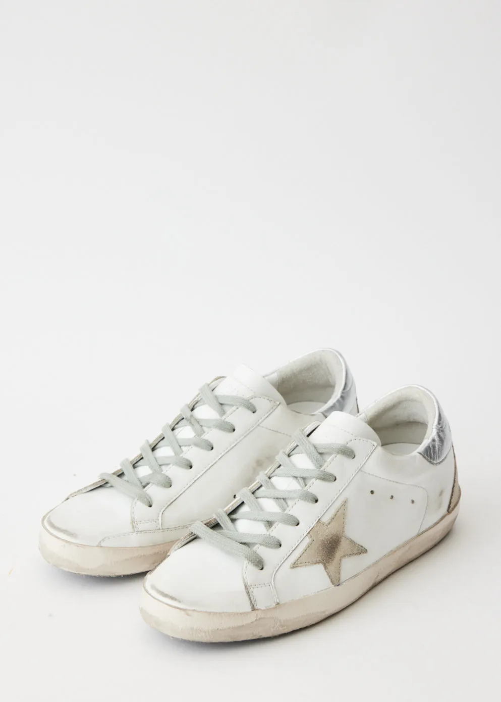 Super-Star Metal Lettering Sneakers