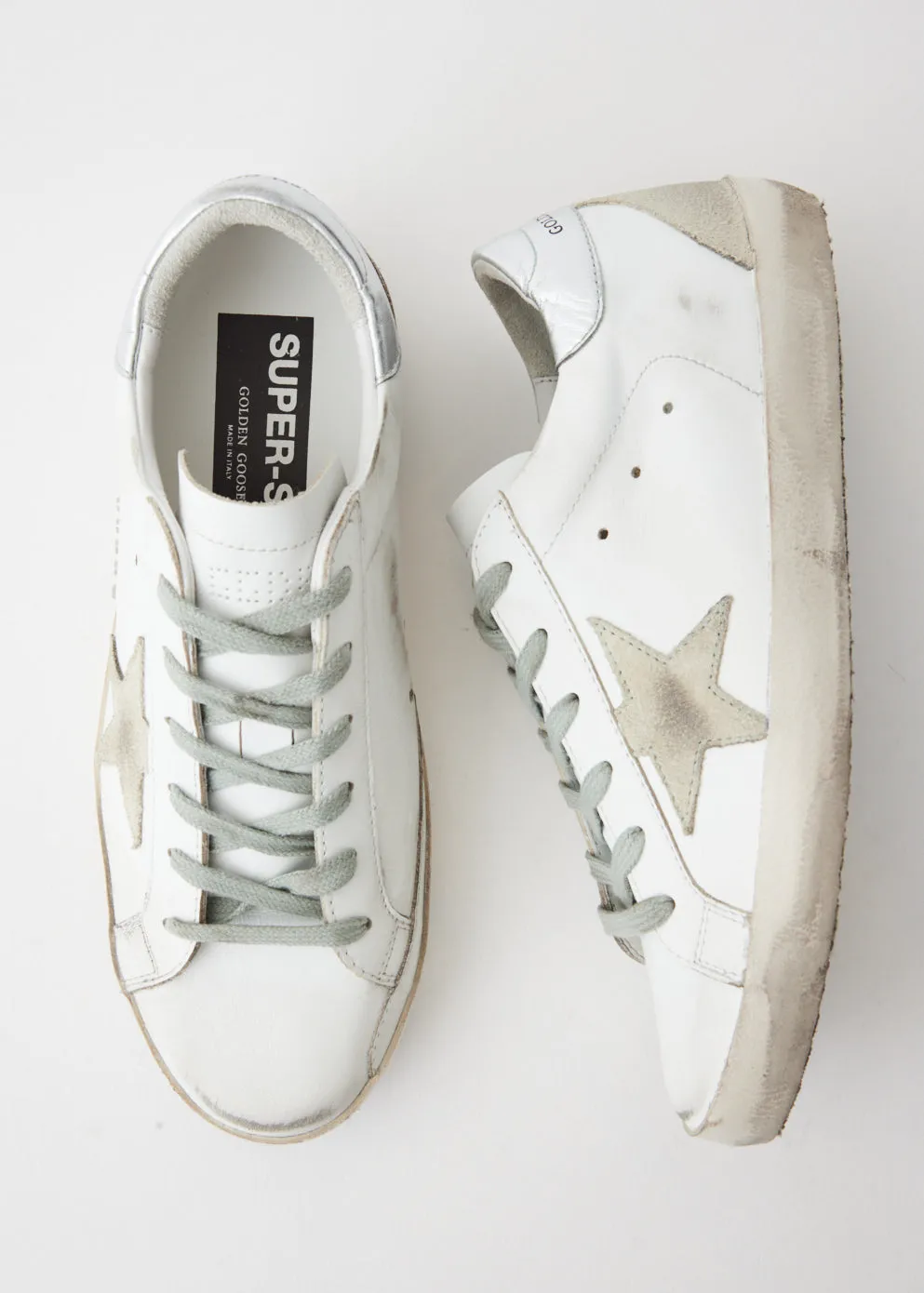 Super-Star Metal Lettering Sneakers