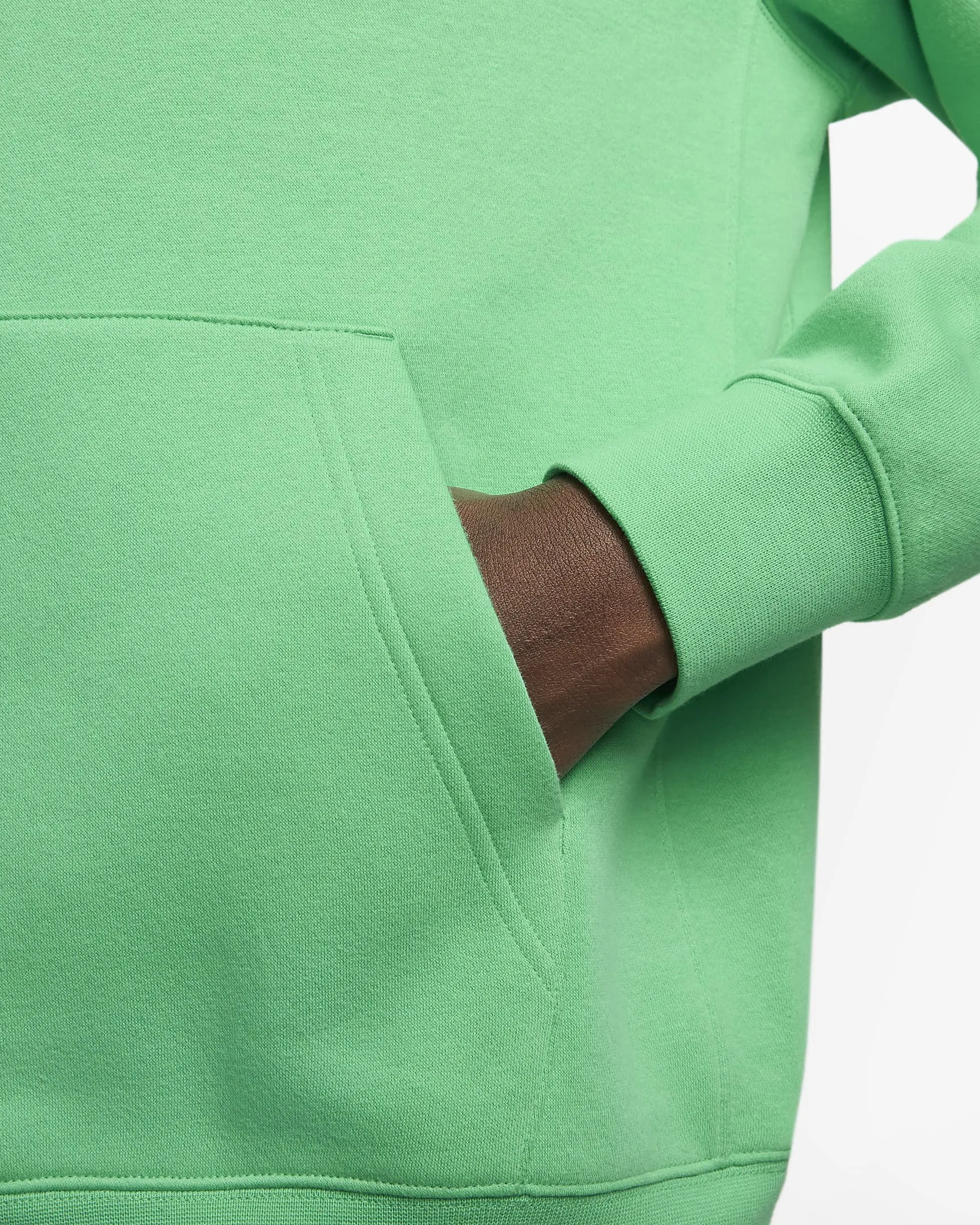 Sweat capuche Nike Sportswear Club fleece - Vert