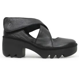 TOGO533FLY Mousse Leather Women's Heels Shoes