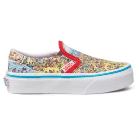 Vans Classic Slip-On VN0A4BUT3WO1 Unisex Kids Multicolour Sneaker Shoes C1890