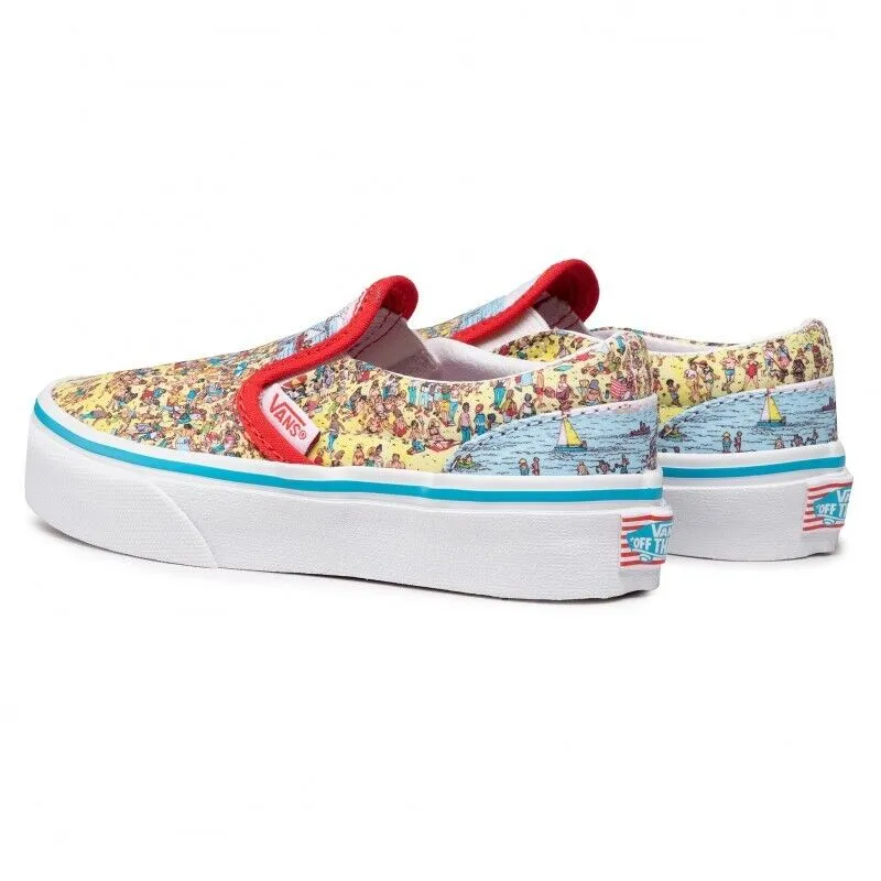 Vans Classic Slip-On VN0A4BUT3WO1 Unisex Kids Multicolour Sneaker Shoes C1890