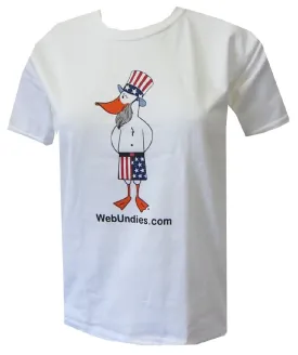 WebUndies Uncle Duck Youth Short Sleeve Logo Tee