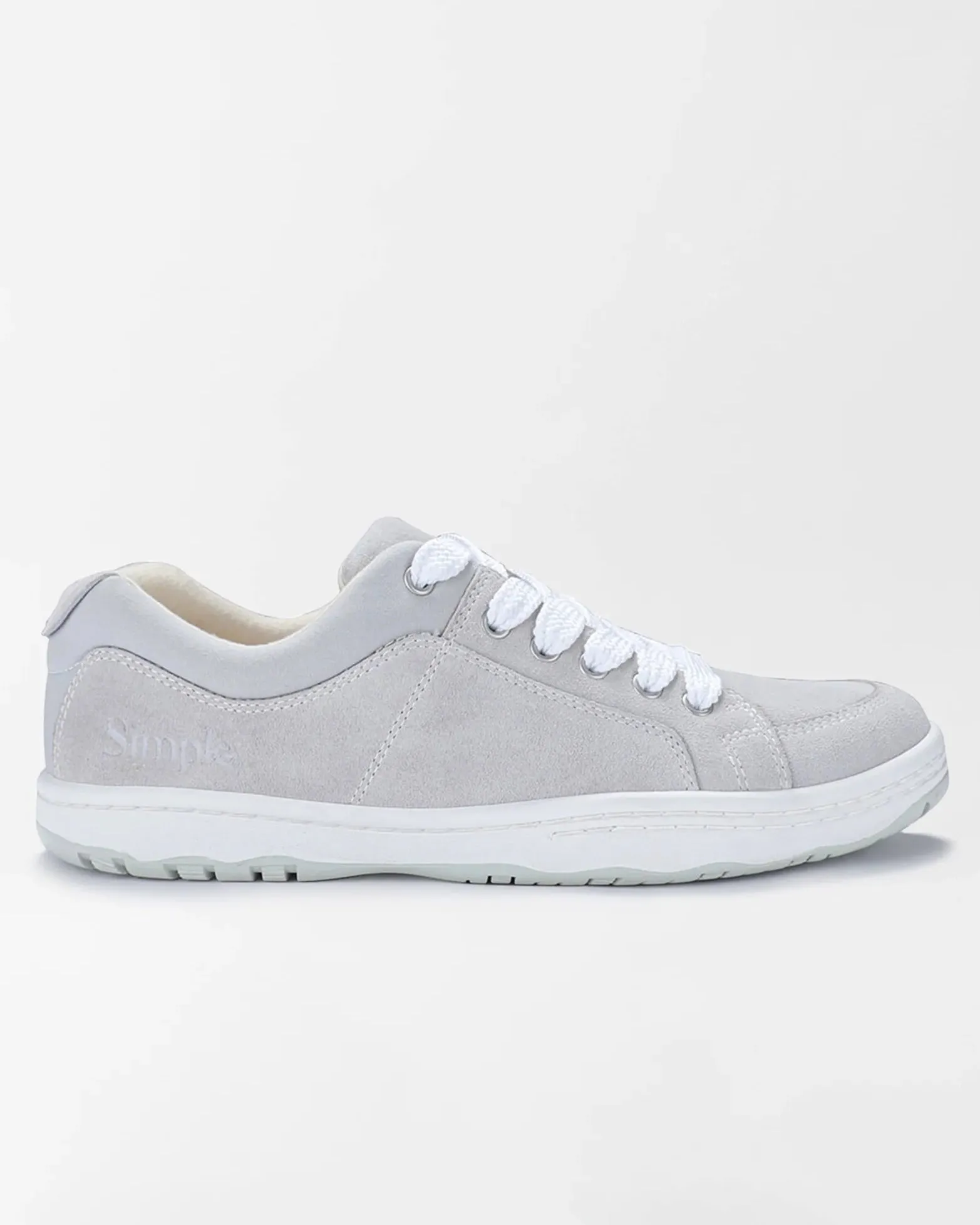 Womens OS Suede Shoes in Light Grey