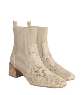 Womens Shoes Style No. Geraldine - Sock Bootie