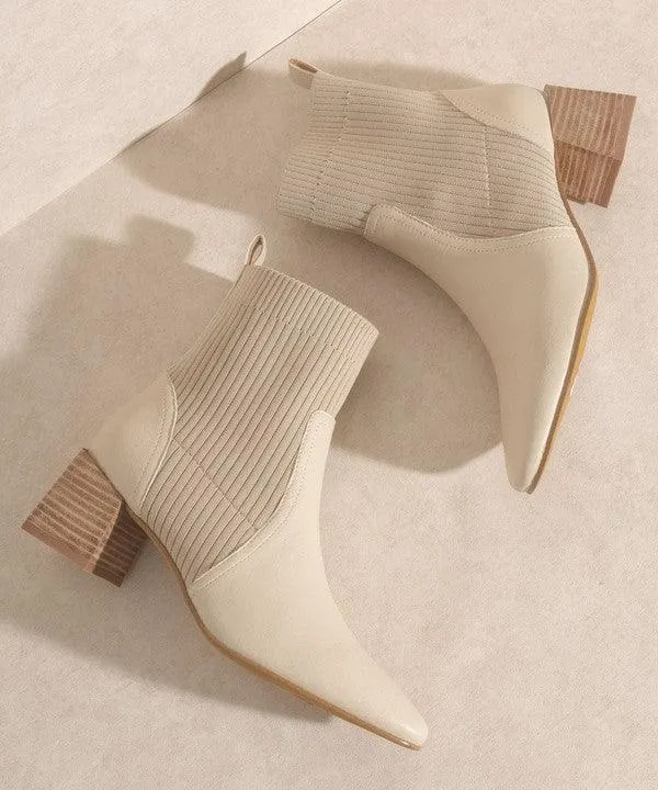 Womens Shoes Style No. Geraldine - Sock Bootie