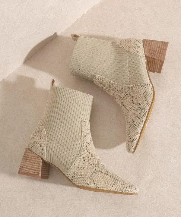 Womens Shoes Style No. Geraldine - Sock Bootie