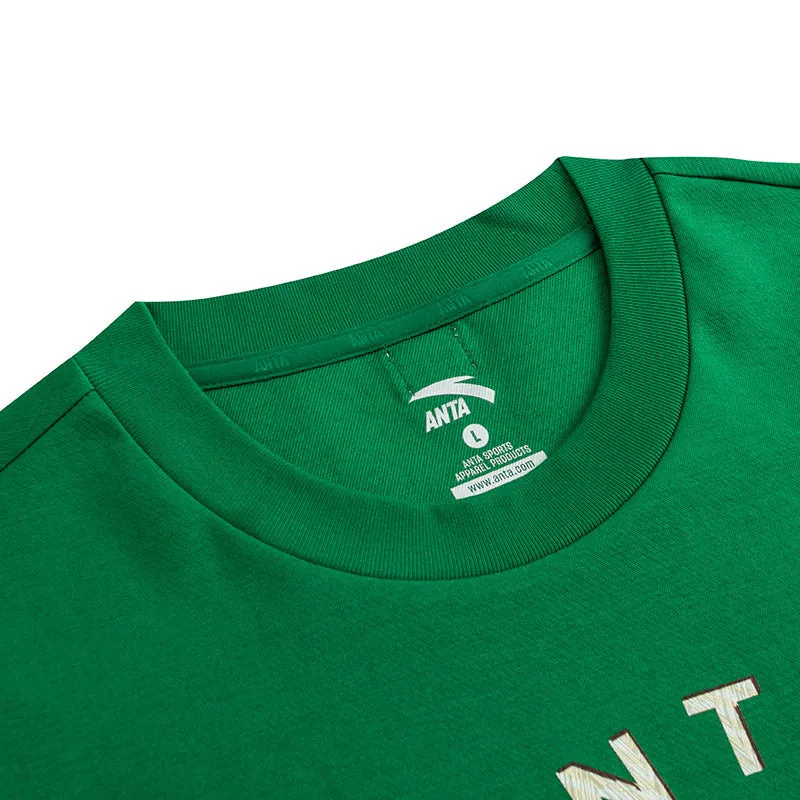【Yibo Wang】Anta Ling Loong Tee 2024 Paris Olympics T-shirt - Green